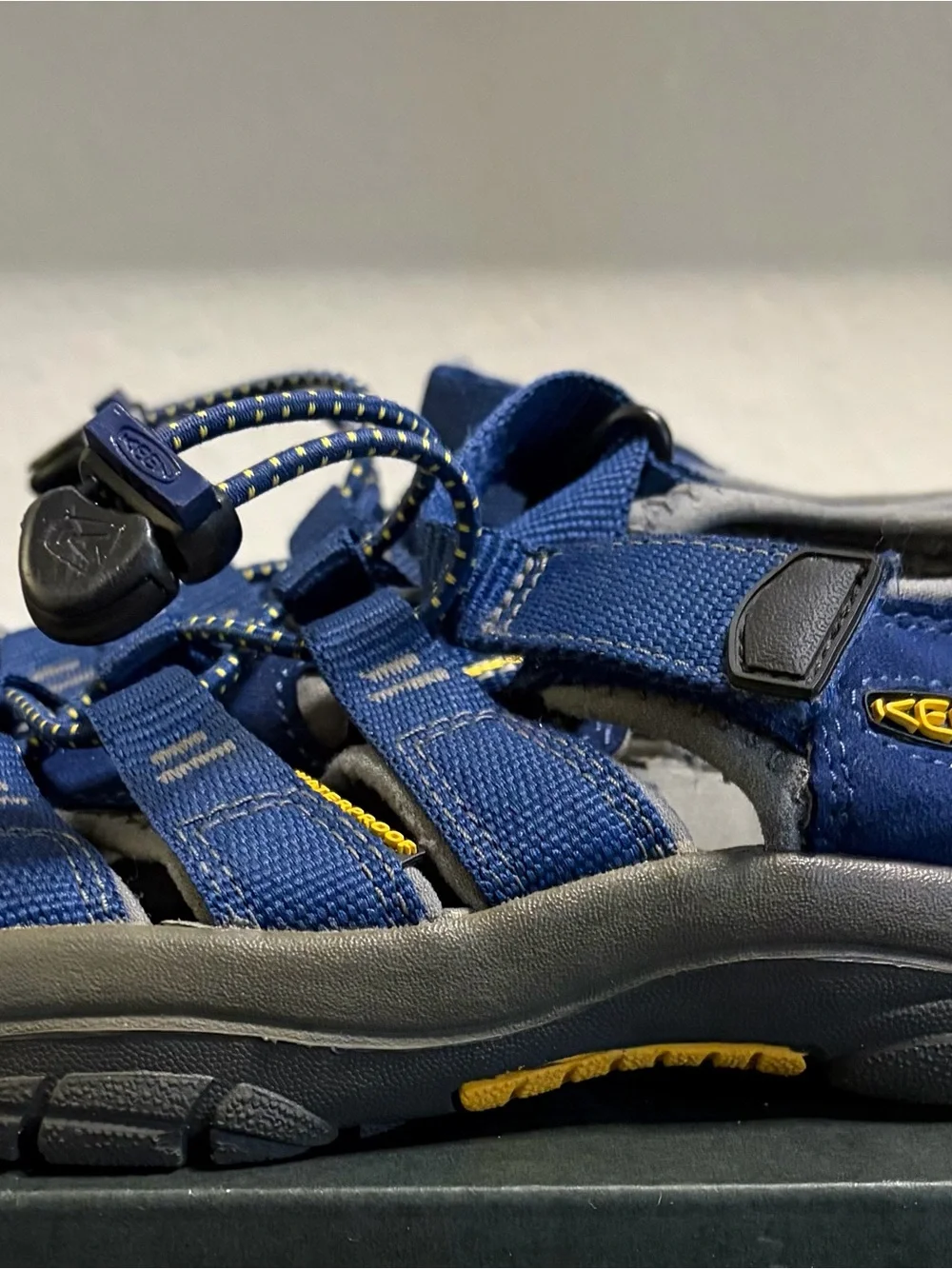 Keen Kids Navy and Gray Closed-Toe Sport Sandals